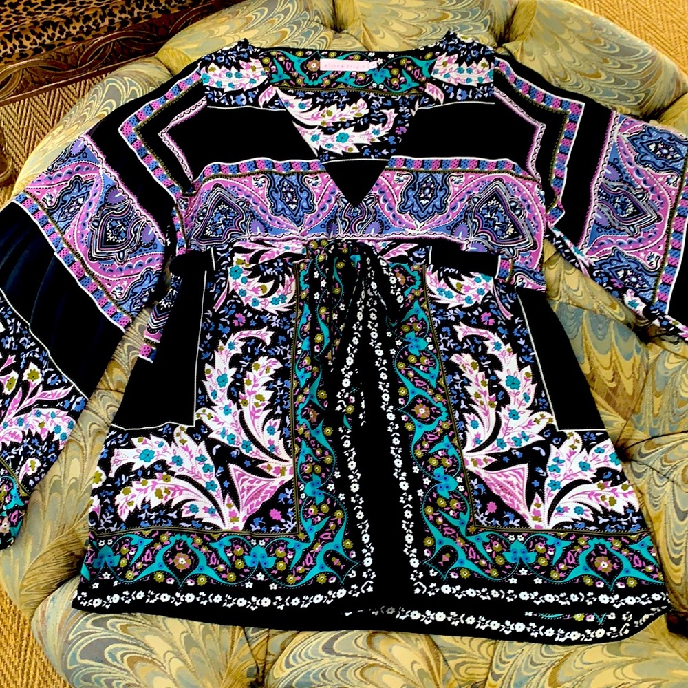 Alice & Trixie Floral Print Top Size M